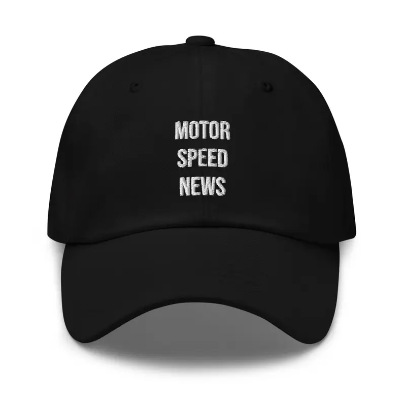 Motor Speed News Camo Dad Hat